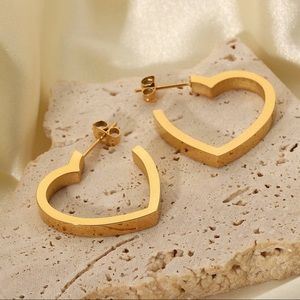 Heart shaped earrings